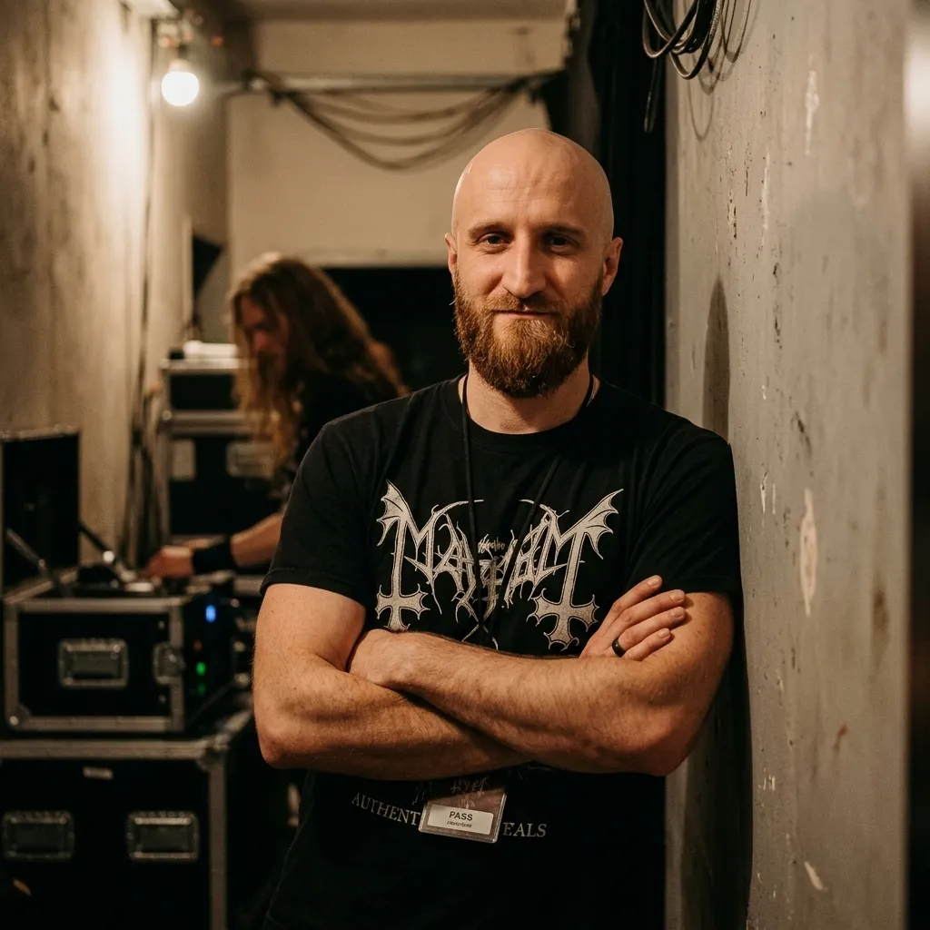 Chris VokillCovers Breetzi backstage